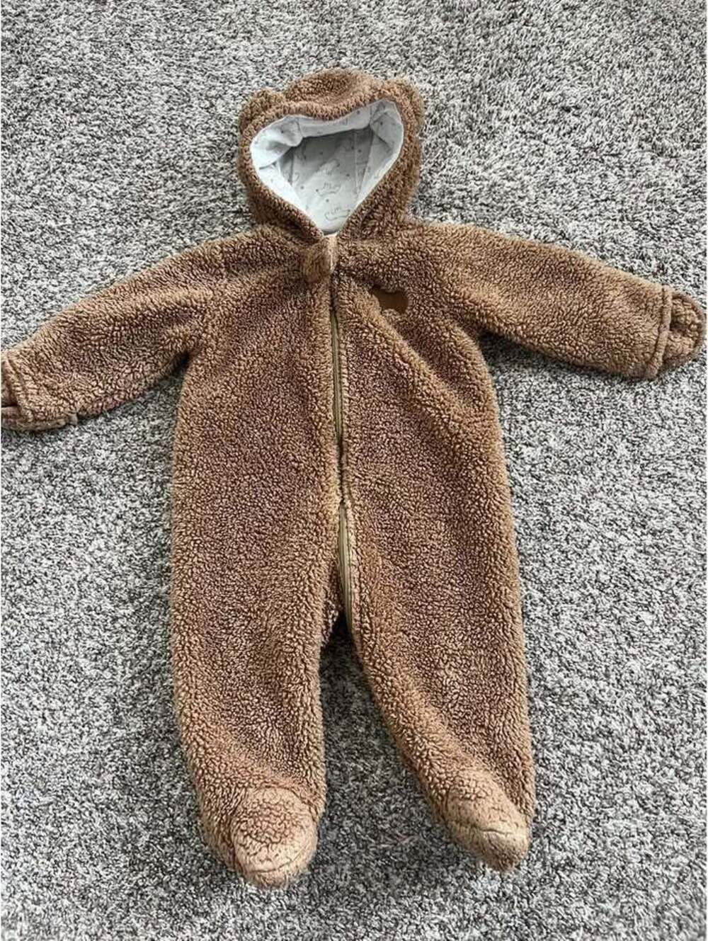 Carter's 6M Baby Bear Hooded Winter Suit